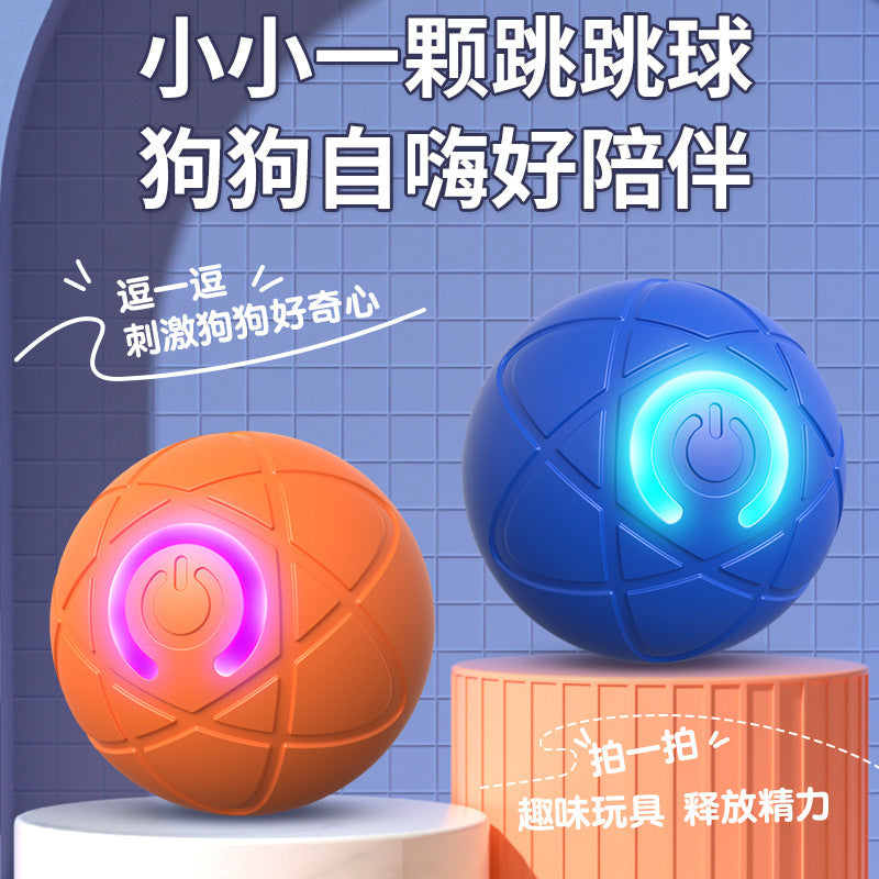 Spin & Chase Teaser Ball — Interactive Toy for Cats & Dogs