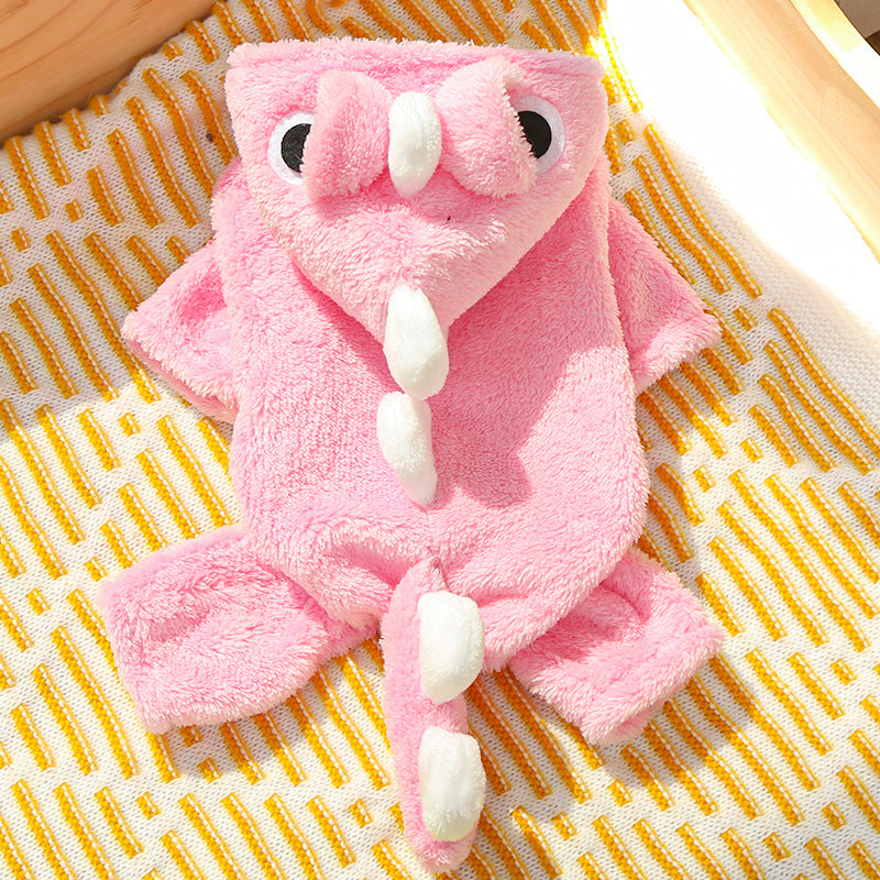 Cozy Cartoon Winter Coat for Cats & Dogs