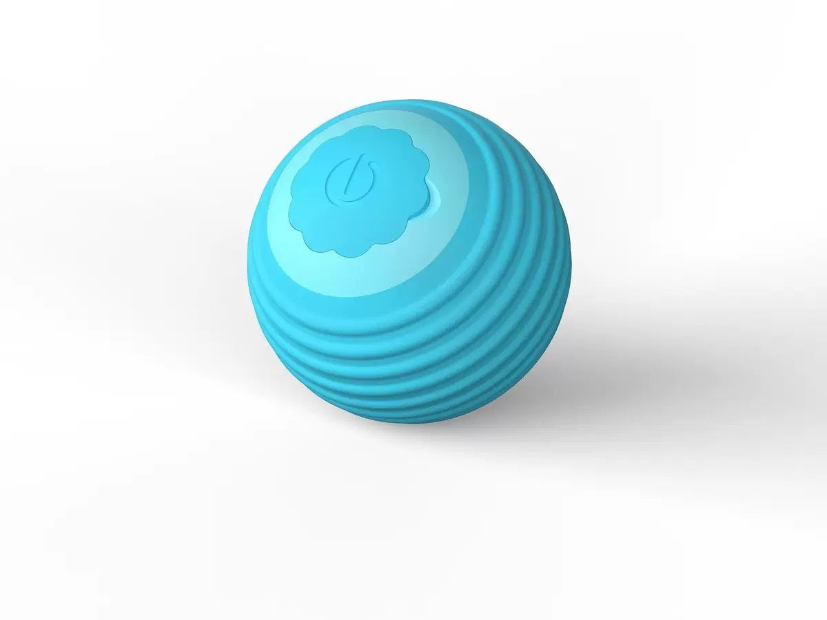 Spin & Chase Teaser Ball — Interactive Toy for Cats & Dogs