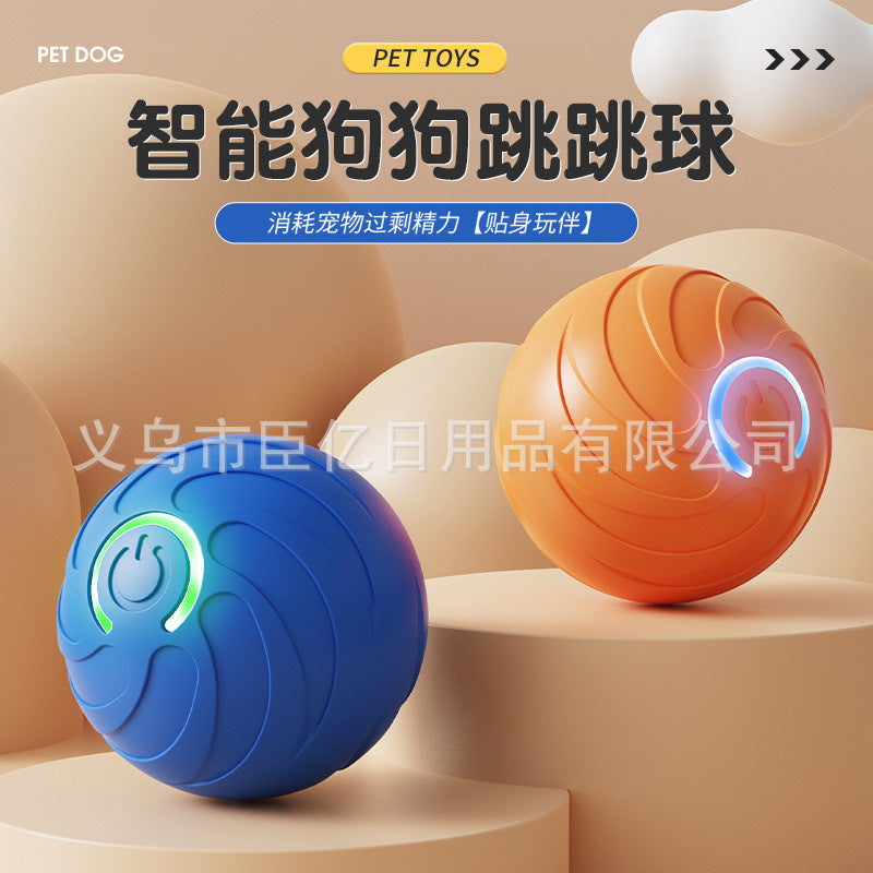 Spin & Chase Teaser Ball — Interactive Toy for Cats & Dogs