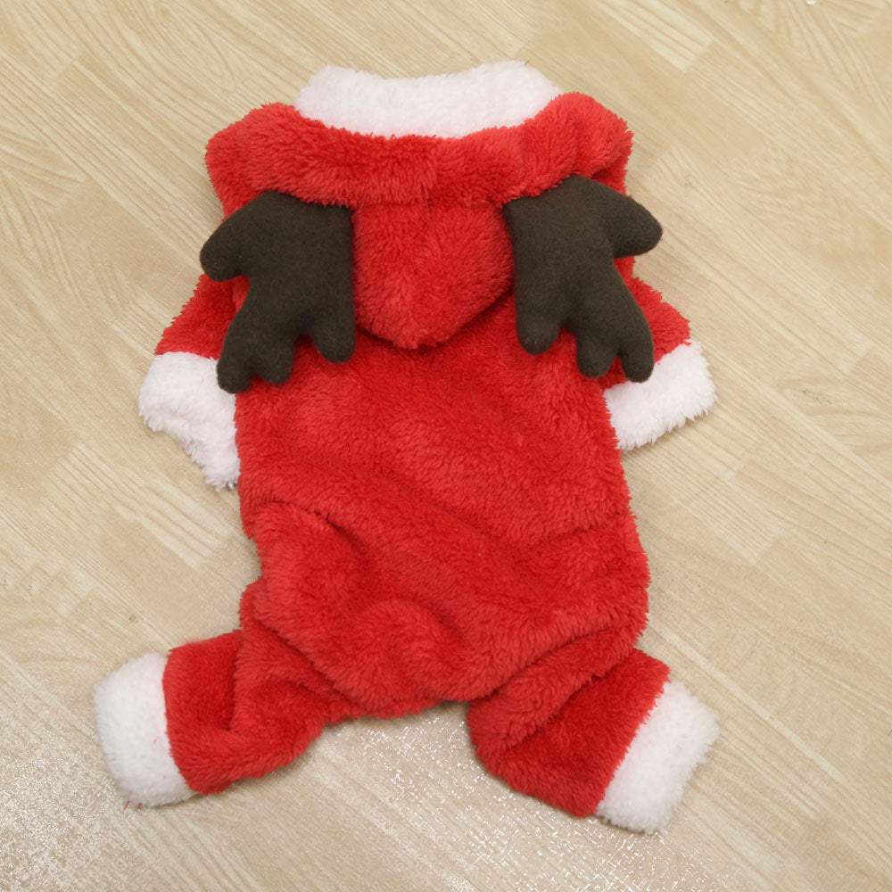 Cozy Cartoon Winter Coat for Cats & Dogs