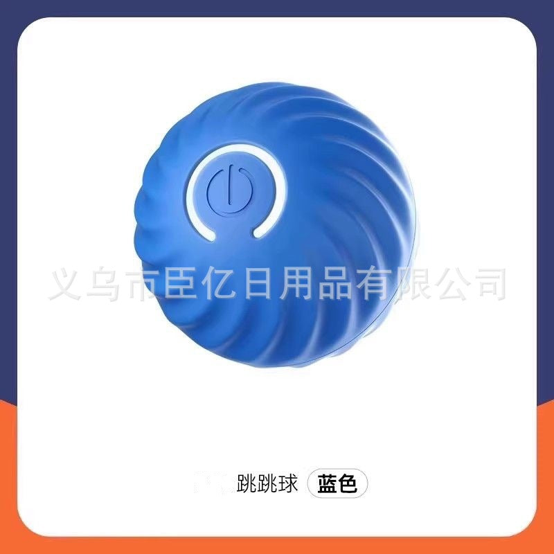 Spin & Chase Teaser Ball — Interactive Toy for Cats & Dogs