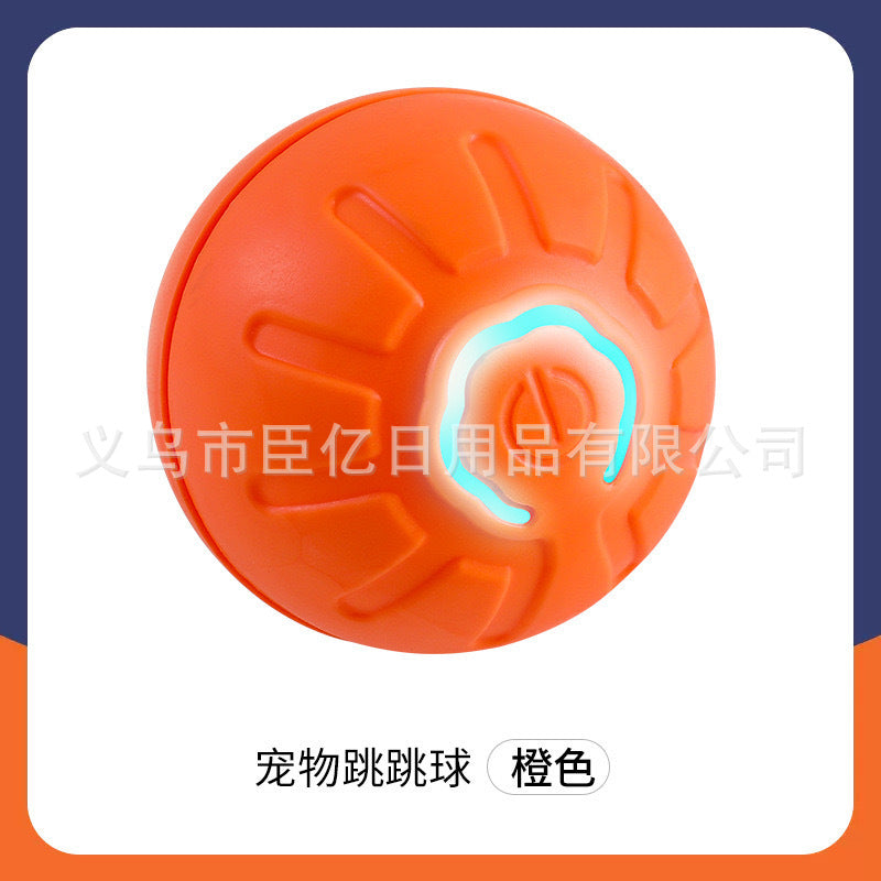 Spin & Chase Teaser Ball — Interactive Toy for Cats & Dogs