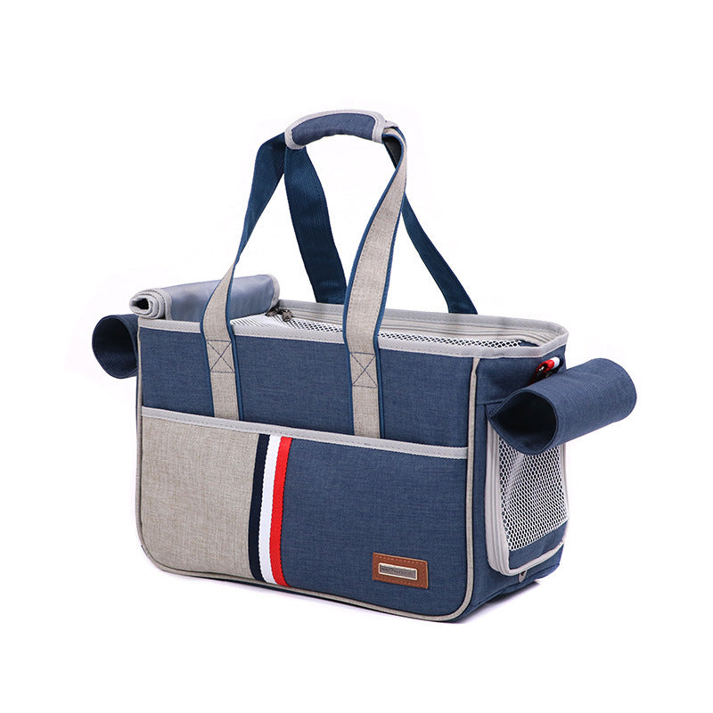 Large-Capacity Pet Travel Backpack for Cats & Small Dogs
