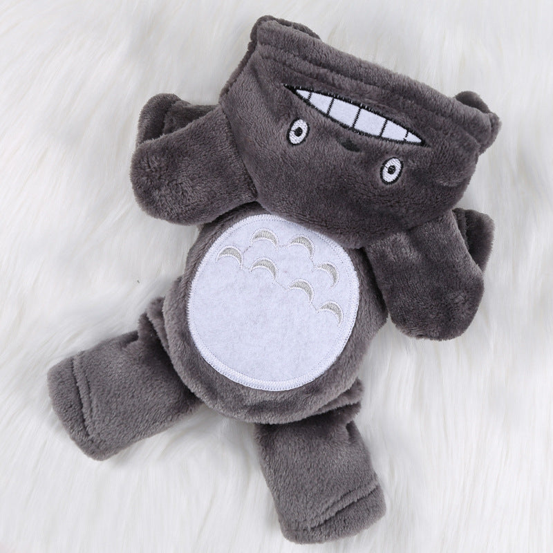 Cozy Cartoon Winter Coat for Cats & Dogs