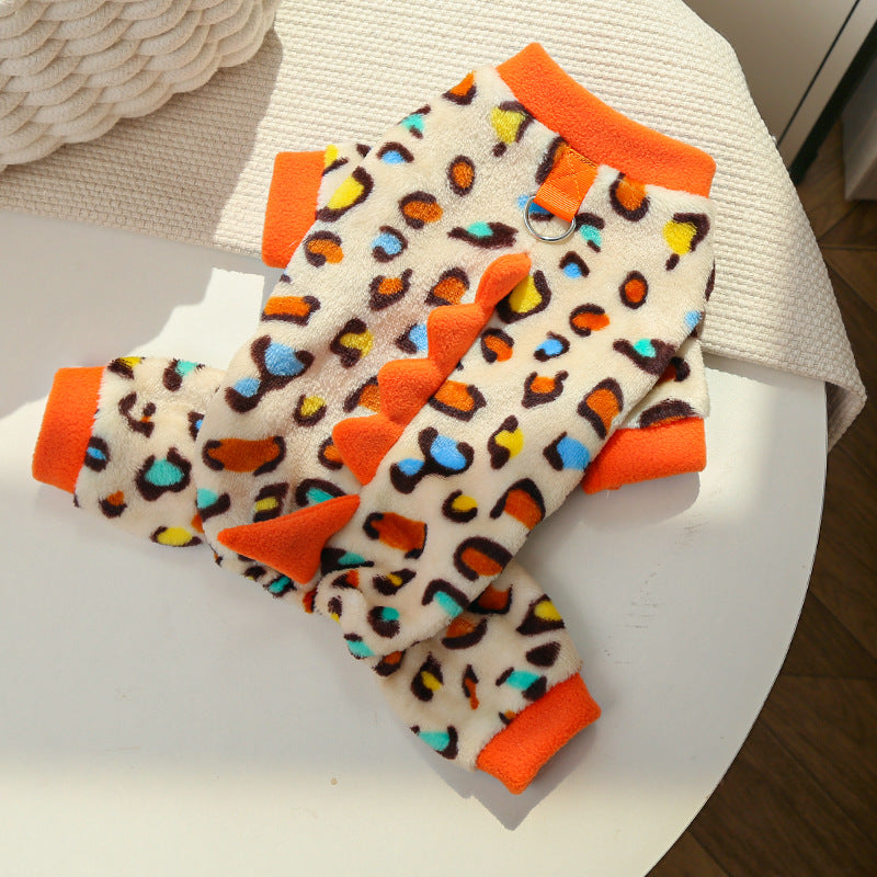 Cozy Cartoon Winter Coat for Cats & Dogs