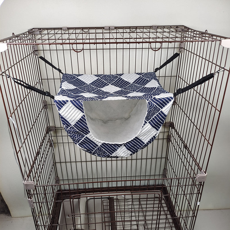 Cat Hammock Hanging Bed – Cozy Cage & Wall Mount Cat Nest