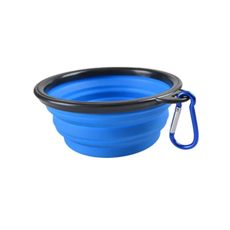 Portable Collapsible Pet Bowl | Silicone Travel Water & Food Bowl for Cats & Dogs