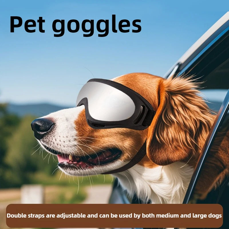 UV-Protective Dog Goggles — Stylish Sun Shades for Pups