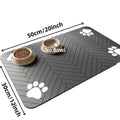 Absorbent Pet Feeding Mat | Non-Slip Waterproof Placemat for Dogs & Cats