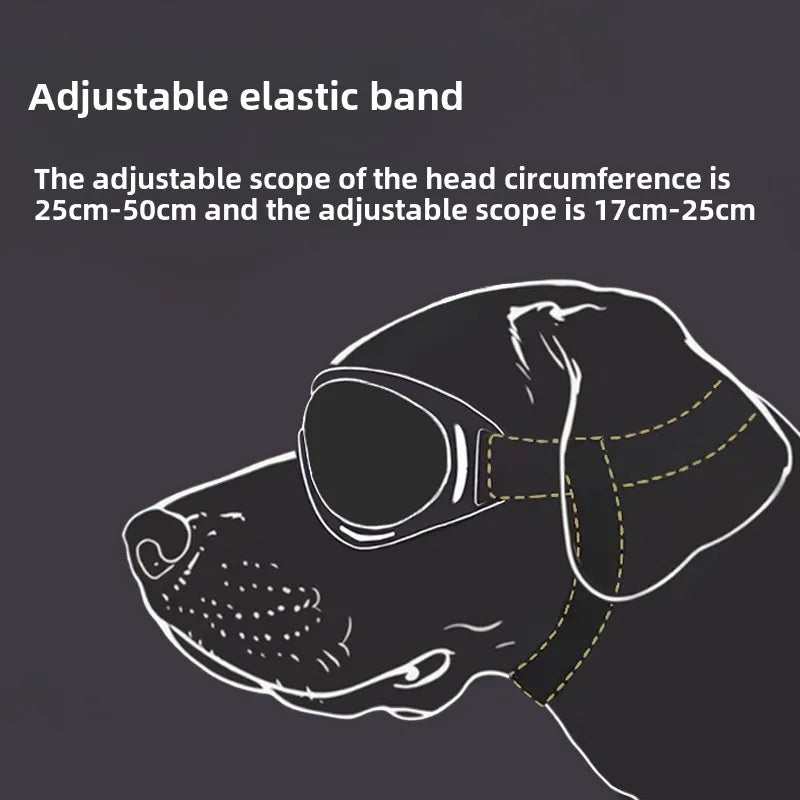 UV-Protective Dog Goggles — Stylish Sun Shades for Pups